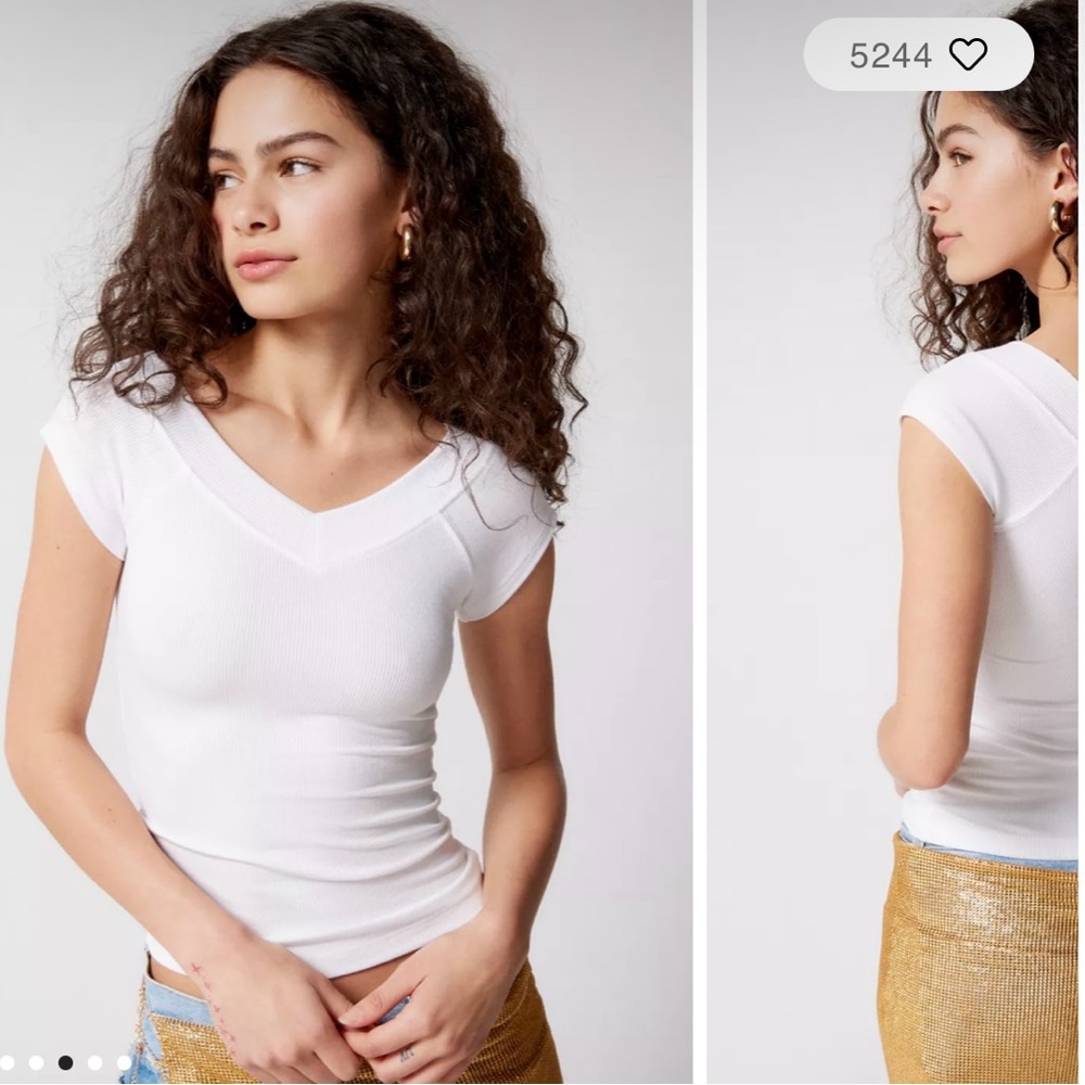 BDG Shannen V-Neck Top